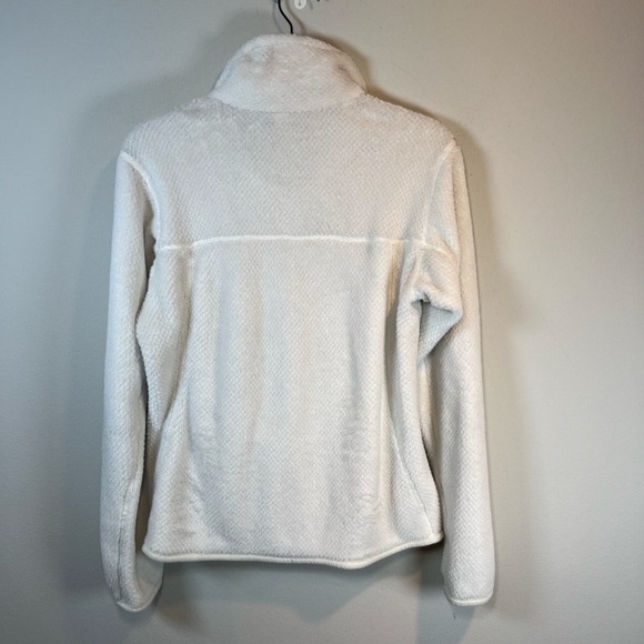Patagonia Womens Retool Snap T Pullover Sweater Jacket Off White Pocket Sz Small - Picture 10 of 13